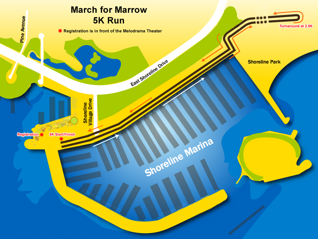 RaceWire  10th Annual March for Marrow Los Angeles 5K Run & Walk